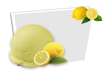 Lemon Flavor sorbet
