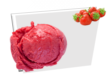 Strawberry Flavor sorbet